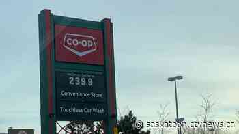 Gas station sign gives Saskatoon drivers a shock