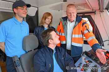 Lokführer-Ausbildung in Neumark: Mit der Vogtlandbahn zum Traumberuf - Freie Presse