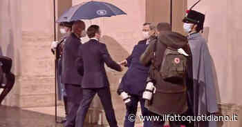 Macron arriva a Palazzo Chigi: Draghi accoglie il presidente francese – Video