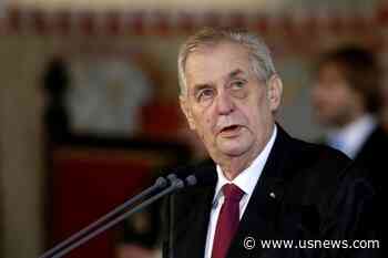 Czech President Zeman Returning to Hospital After Positive Coronavirus Test -Reports - U.S. News & World Report