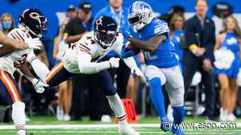 Lions RB Swift exits loss with shoulder sprain