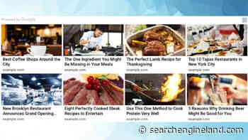 Google AdSense’s Matched content widget will only show ads starting on March 1, 2022