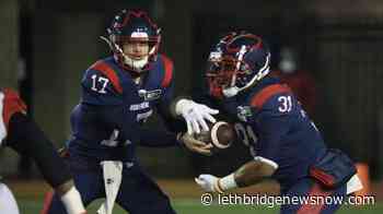 Collaros, Stanback named as division finalists for CFL's outstanding player honour - Lethbridge News Now