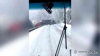 Four-vehicle collision north of Kamloops leaves senior dead and three others injured