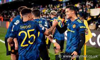 CHRIS SUTTON: Manchester United got their rewards for pushing higher up against Villarreal - Daily Mail