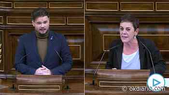 Bildu y ERC se jactan de salvar las cuentas de Sánchez con ataques a la Policía y el silencio del PSOE - okdiario.com