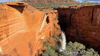 Recent rains bring dormant outback waterfalls to life