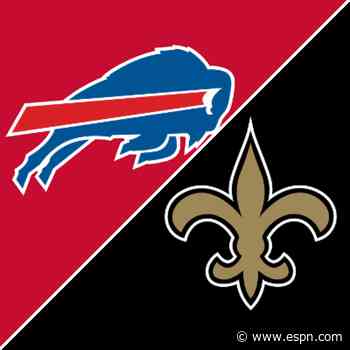 Follow live: Bills aim to snap series skid vs. Saints