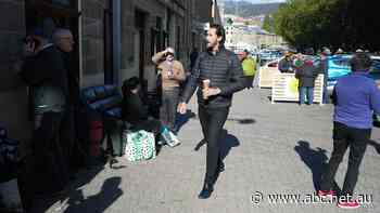 Black Friday camp outs are normally for big TVs, this one was for expensive art