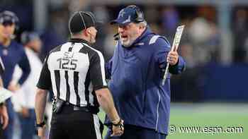 Cowboys frustrated by amount of flags in OT loss