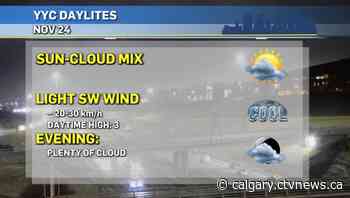 Calgary weather for Wednesday, Nov. 24 | CTV News - CTV News Calgary