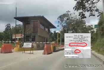 Peaje de Los Santos en Santander ya tiene tarifa diferencial: $4.200 - RCN Radio