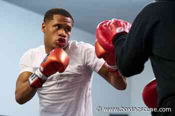 Photos: Devin Haney Putting in Work For Joseph Diaz Showdown - BoxingScene.com