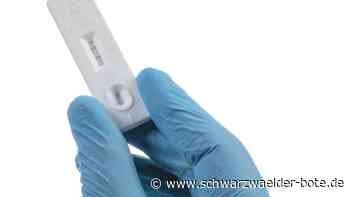 Corona-Tests in Calw - Regale sind wie leergefegt - Schwarzwälder Bote