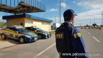 PRF apreende moto roubada durante fiscalização na BR 230, em Pombal - Patos Online