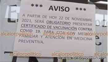 IMSS Orizaba niega que exija certificado de vacunación en consultas - alcalorpolitico