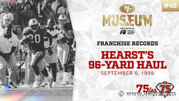 75 for 75: Hearst's 96-Yard Haul - 49ers.com