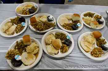 Nonprofits Give Thanksgiving Meals to Those in Need in South Florida