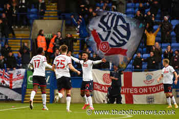 Bolton Wanderers' predicted line-up for Cheltenham Town clash