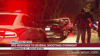 Rochester Police: At least 4 people shot, 1 killed across 3 overnight shootings