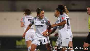 Bundesliga: Eintracht-Fußballerinnen siegen in Leverkusen - hessenschau.de