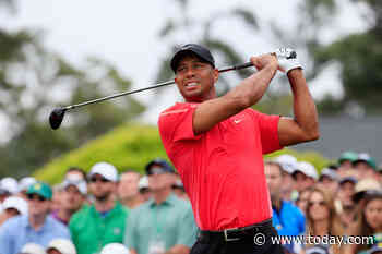 Tiger Woods shares impressive video hitting golf balls 9 months after SUV crash