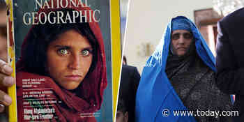 Afghan girl' from famous National Geographic cover is given refuge in Italy
