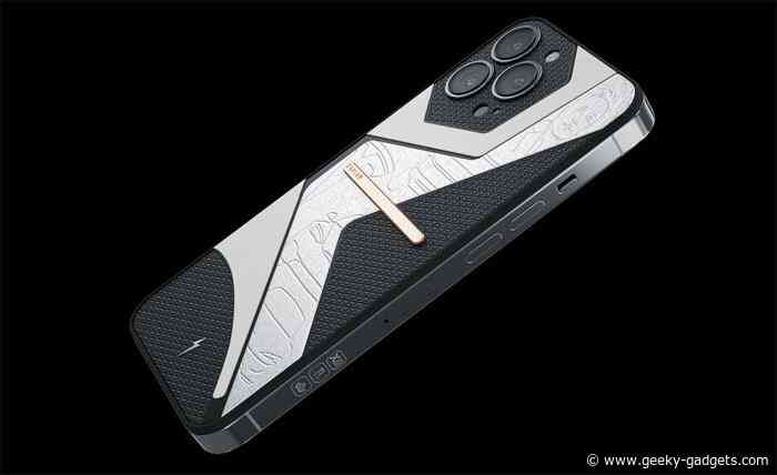Caviar iPhone 13 Pro “Electro” features parts of a Tesla
