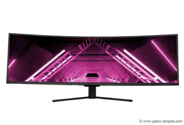 Dark Matter 49″ Super Ultrawide and 34″ Ultrawide curved gaming monitors