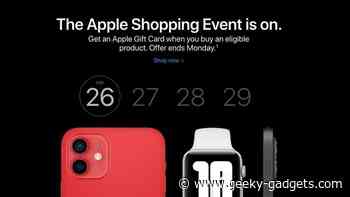 Apple Black Friday deals go live with Gift Cards