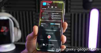 Samsung One UI 4 shown off on video