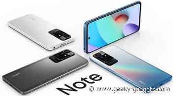 Xiaomi Redmi Note 11 4G smartphone unveiled