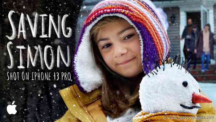 Apple’s ‘Saving Simon’ holiday advert was shot on the iPhone 13 (Video)