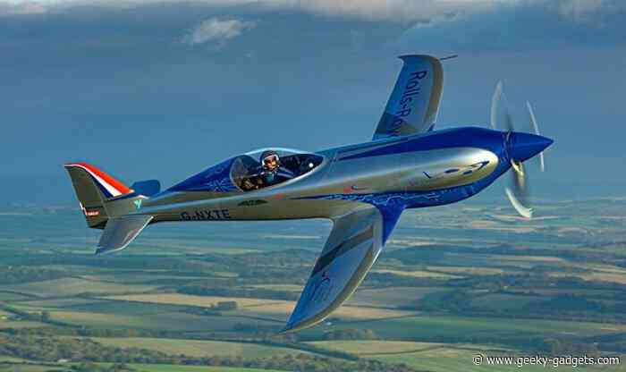 Rolls Royce Spirit of Innovation in the world’s fastest electric vehicle