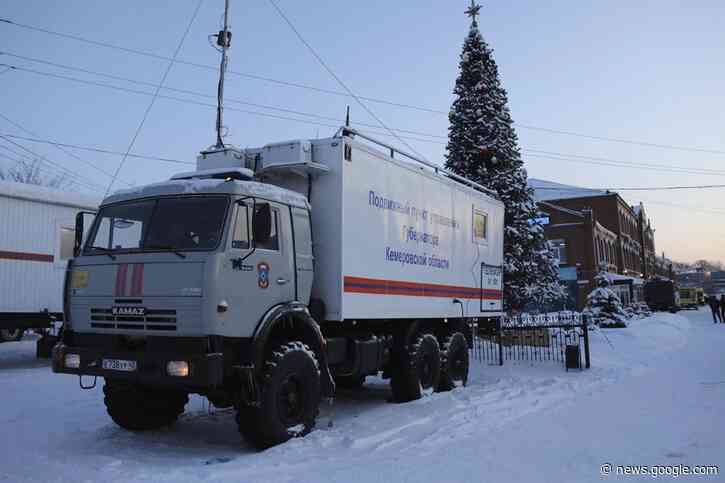 Survivor found in coal mine accident in Russia's Siberia | AP News - Associated Press