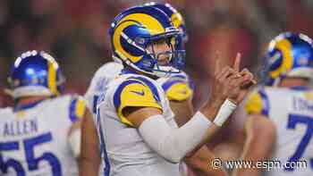 No Thanksgiving game, fewer leftovers for Los Angeles Rams' Matthew Stafford