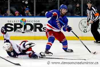 Alexis Lafreniere still finding his way in second season with Rangers - Dawson Creek Mirror