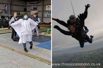 Chigwell chaplain faces her fears in huge skydive