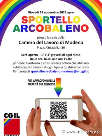 Cgil Modena, apre lo Sportello Arcobaleno contro le discriminazioni di ogni tipo - SulPanaro