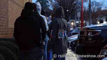 Even with more people buying online, Black Friday shoppers were in line for big retailers early