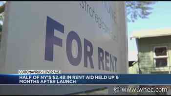Half of NY's $2.4B in rent aid held up 6 months after launch