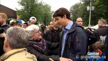 Federal Election 2019: Trudeau takes in western festival in St-Tite, QC - Globalnews.ca
