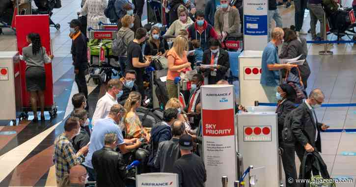 EU states agree to halt travel over new coronavirus variant: Live - Aljazeera.com