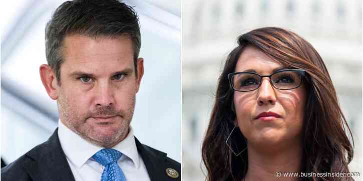 Rep. Adam Kinzinger retweets Lauren Boebert's primary challenger after calling the Colorado lawmaker 'TRASH' for her anti-Muslim story about Ilhan Omar