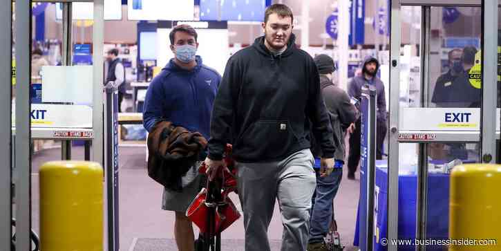 Short lines, no crowds: few signs of Black Friday chaos at big box retailers