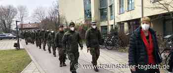 Traunstein: 30 Soldaten unterstützen seit Donnerstag das Klinikpersonal - Traunsteiner Tagblatt