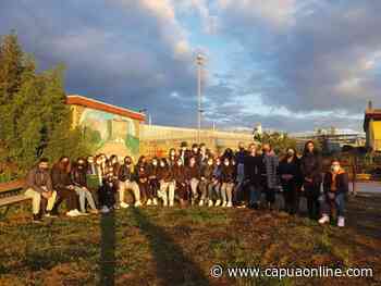 Capua: Gli alunni dell'ITET “FEDERICO II” vivono il territorio e si preparano alla cittadinanza attiva. - Capuaonline.com