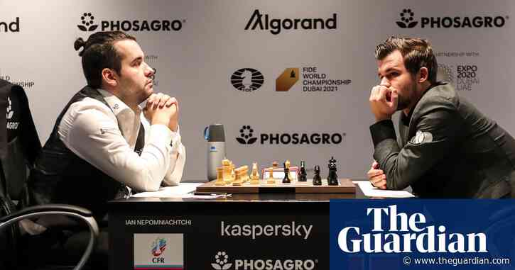 Carlsen and Nepomniachtchi draw chess world title opener after flag furore