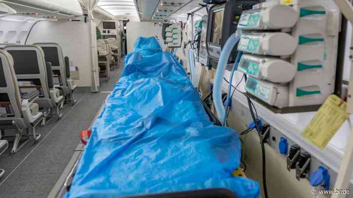 Intensivbetten knapp: Flug mit Corona-Patienten ab Memmingen - BR24