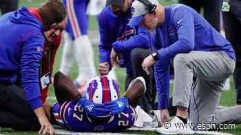 Bills CB White has torn ACL, out rest of season